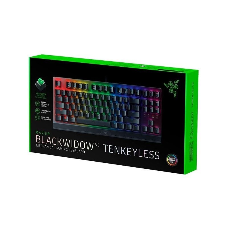 TECLADO GAMER RAZER BLACKWIDOW V3 TKL