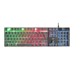 TECLADO GAMER TRUST AZOR GXT 835 / IDIOMA INGLES