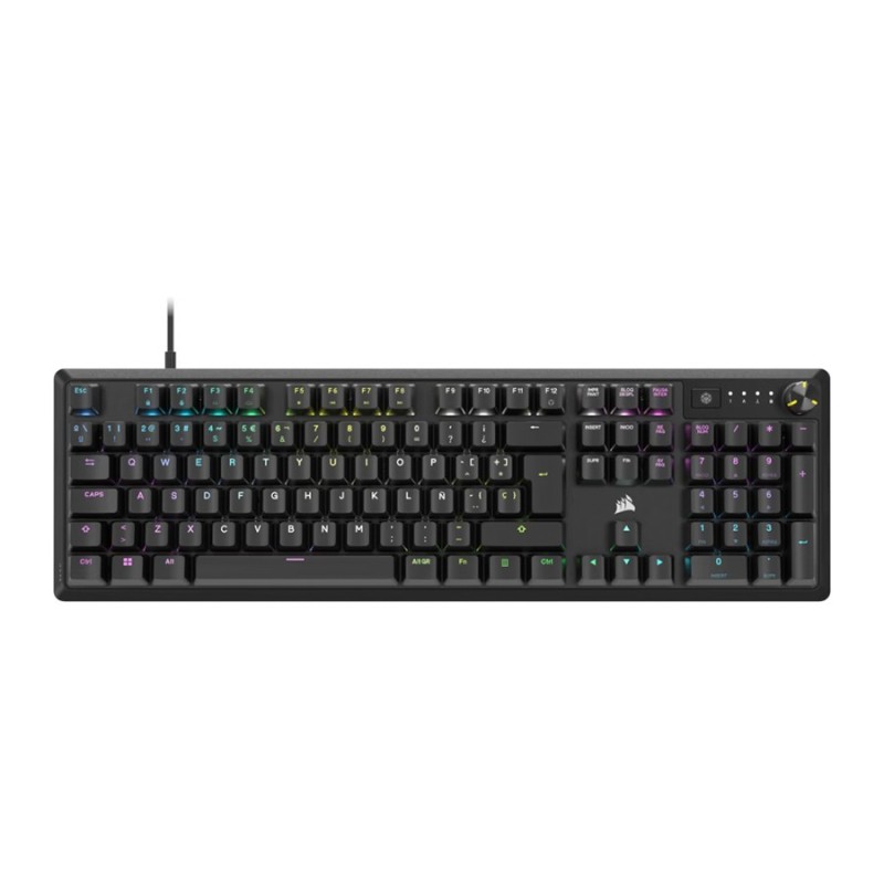 Teclado Corsair K70 RGB CORE Mecanico Red Black