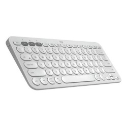 Teclado Logitech Bluetooth K380s Pebble White