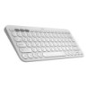 Teclado Logitech Bluetooth K380s Pebble White