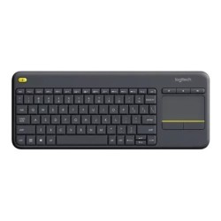 Teclado Inalámbrico Logitech K400 Plus Negro