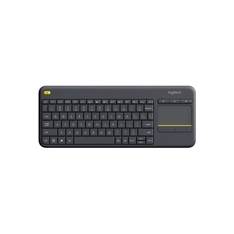 Teclado Inalámbrico Logitech K400 Plus Negro