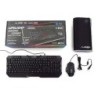 AUREOX COMBO GAMER LIFELIGHT (MOUSE + TECLADO + MOUSEPAD)