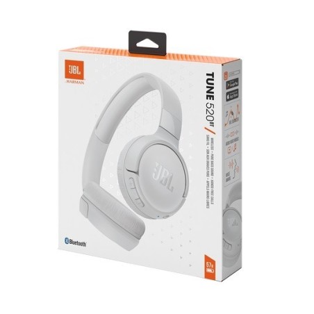 AURICULAR JBL T520 BLUETOOTH BLANCO