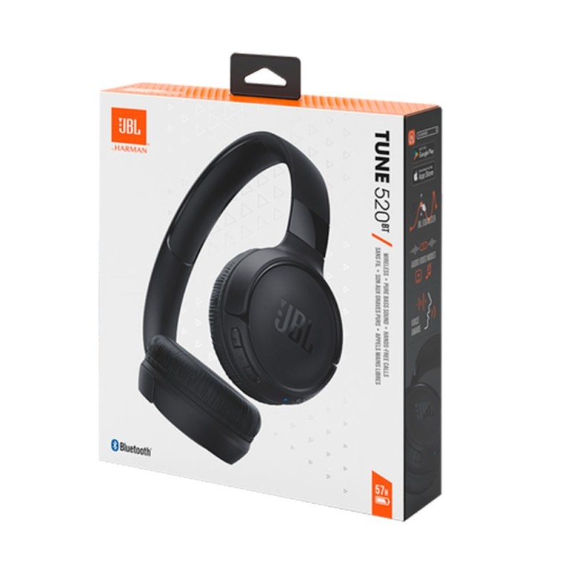 AURICULAR JBL T520 BLUETOOTH NEGRO