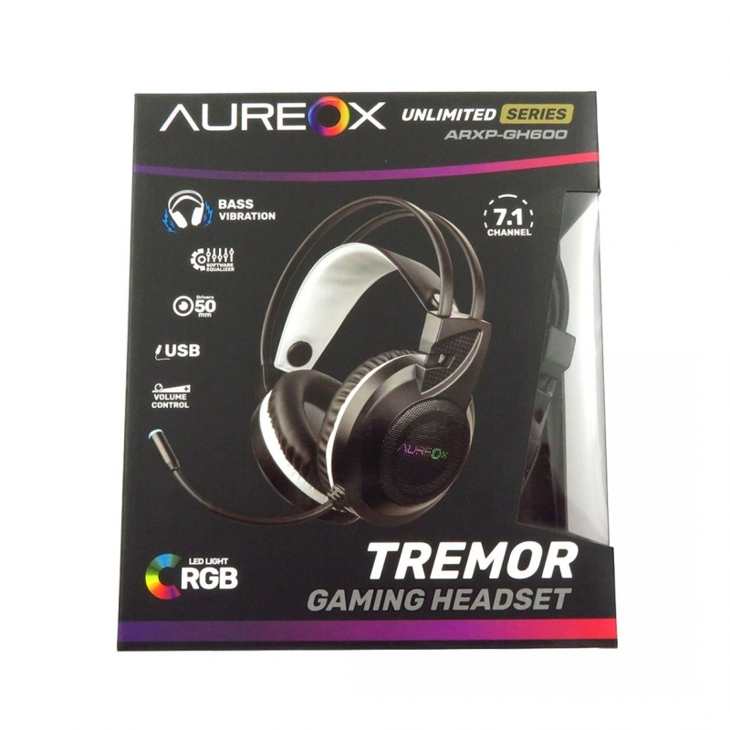 AUREOX HEADSET GAMER TREMOR