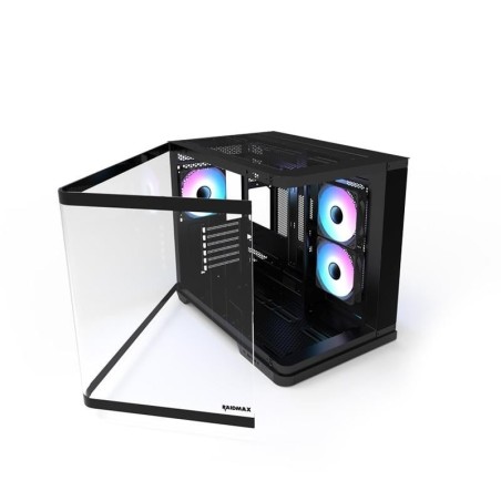Gabinete Raidmax Infinita i630 FISHTANK CURVED GLASS ARGB Negro