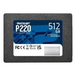 Disco SSD PATRIOT P220 SOLID 512GB SATA PS001663