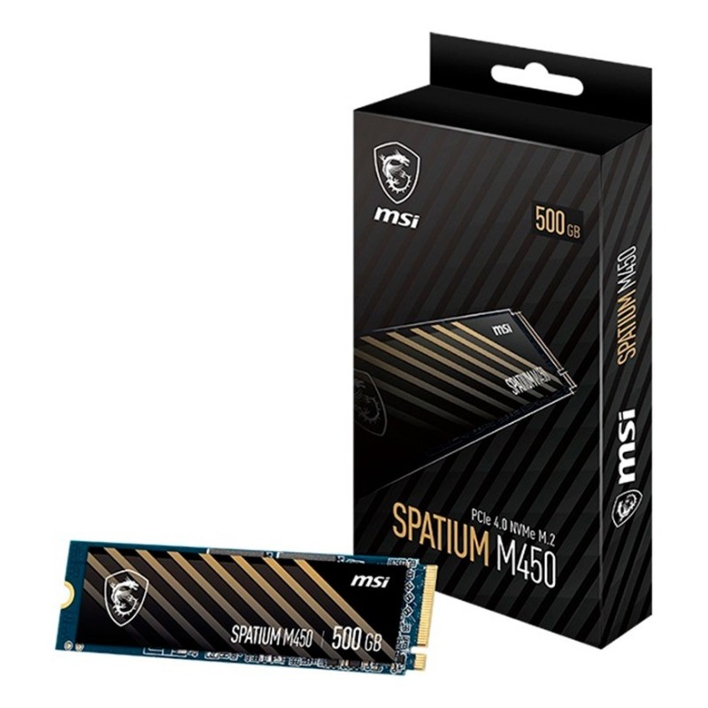 Disco SSD M.2 MSI SPATIUM M450 500GB PCIe 4.0 NVMe