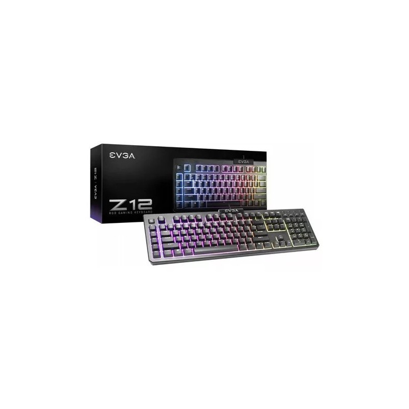 TECLADO GAMER EVGA Z12 RGB ESP