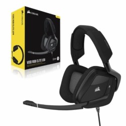 Auricular Corsair VOID RGB Elite Wireless 7.1 Surround Carbon